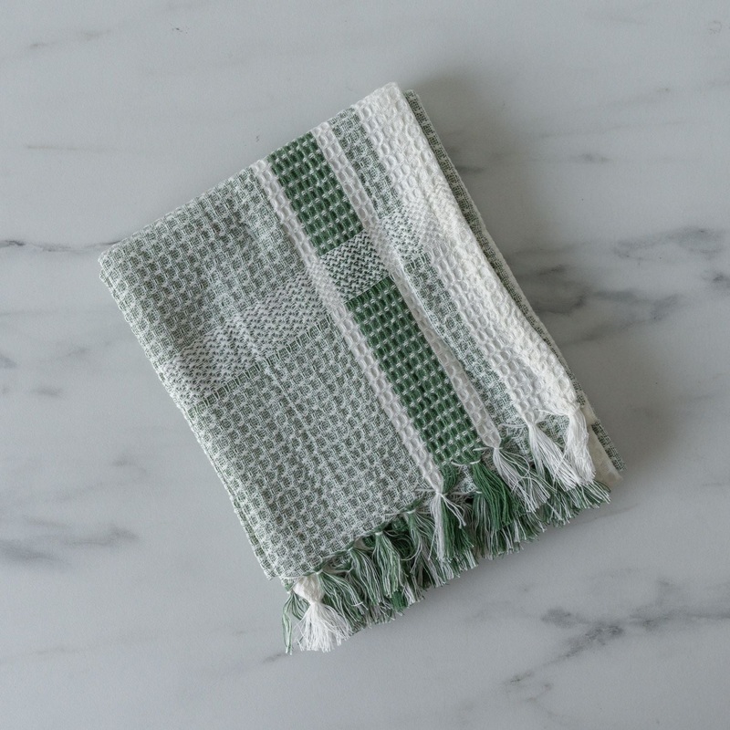 Waffle Dish Towel – Green