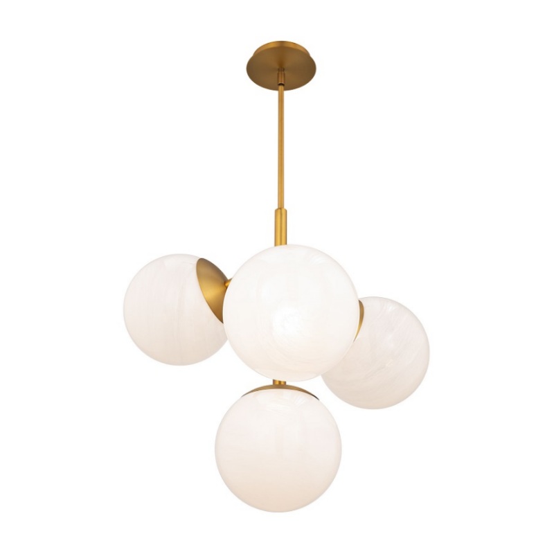 dweLED PD-23527 Quattro 4-lt 27″ LED Pendant
