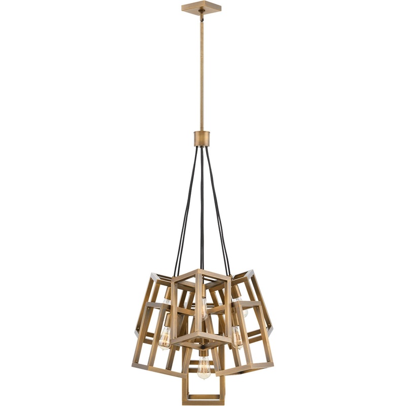 Fredrick Ramond FR42448 Ensemble 7-lt 28″ LED Chandelier