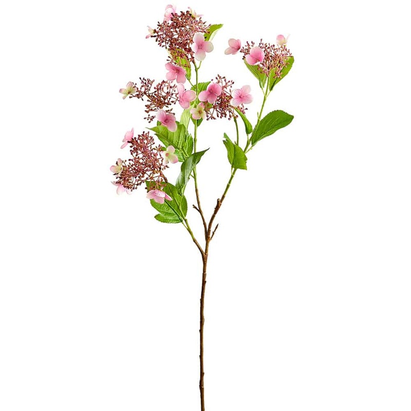 31″ Hydrangea Stem Pink