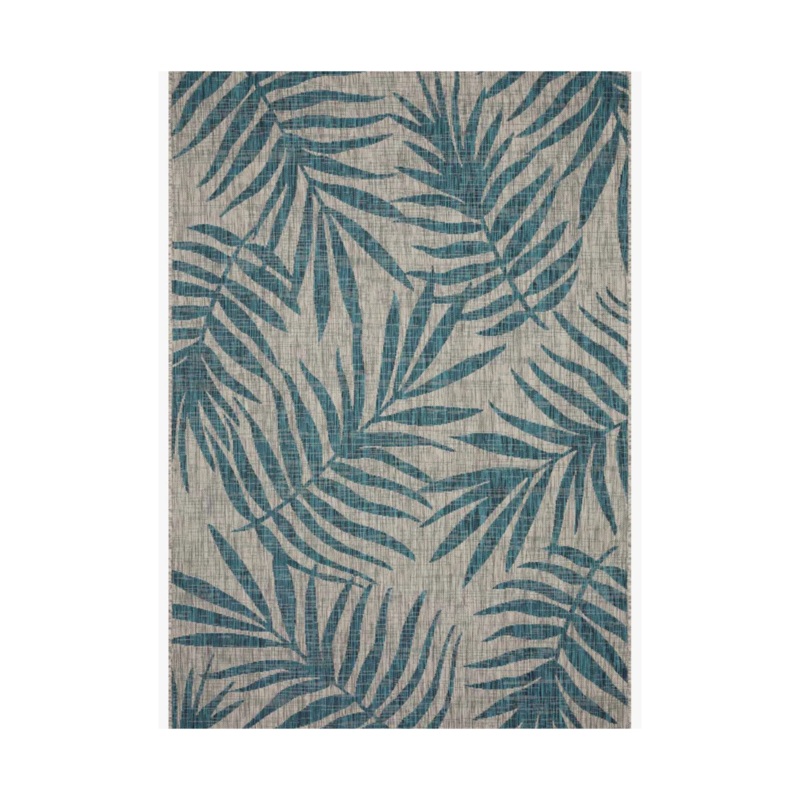 Isle Grey / Aqua Rug