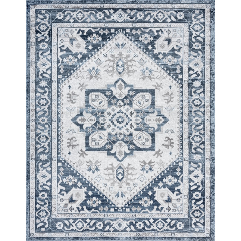 Nexus-NEX22 Cut Pile Synthetic Blend Indoor Area Rug by Tayse Rugs