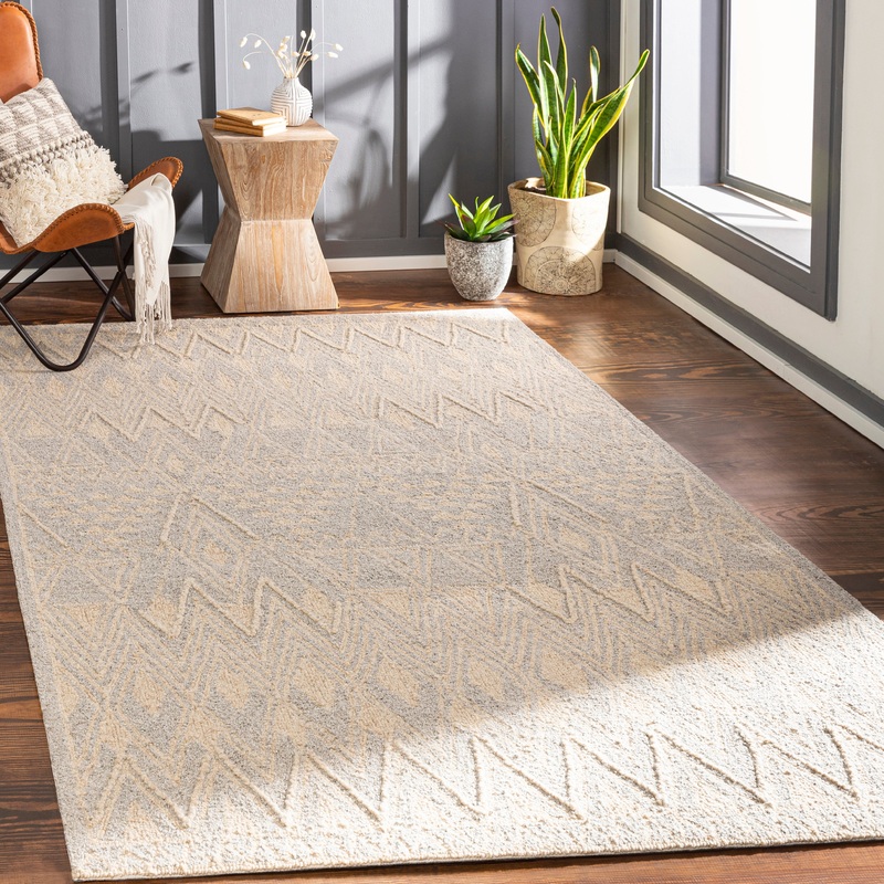 Newcastle 29987 Hand Tufted Wool Indoor Area Rug by Surya Rugs