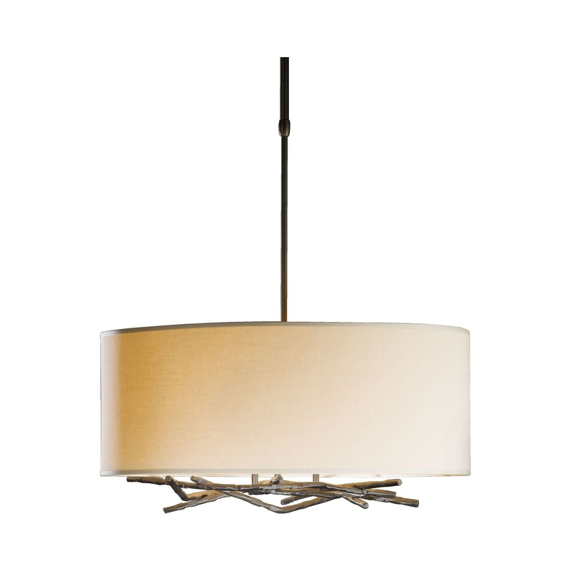 Brindille Drum Shade Pendant Light