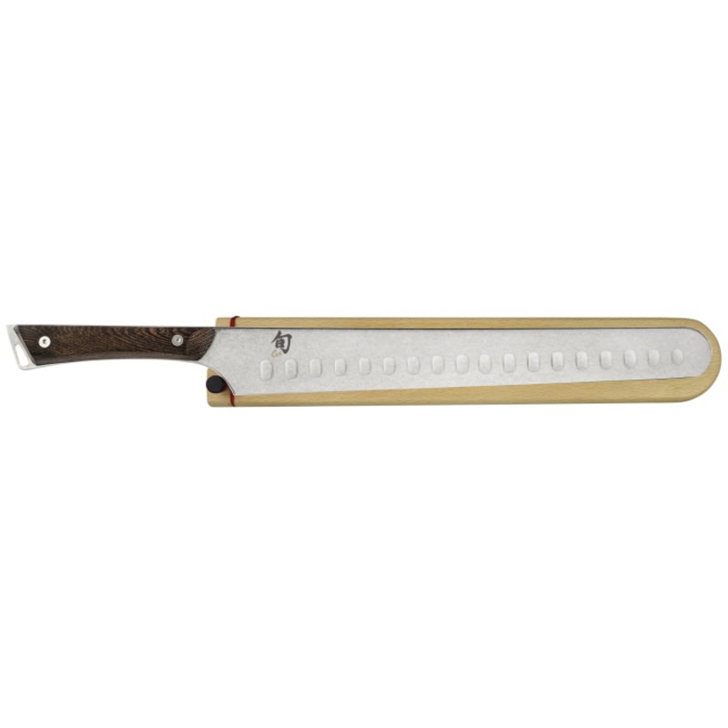 Kanso 12″ Hollow Ground Brisket Knife w/ Saya