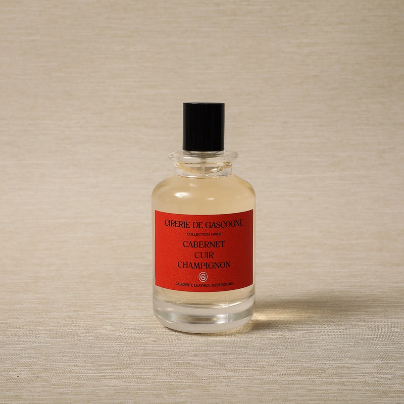 Cabernet leather mushroom room spray