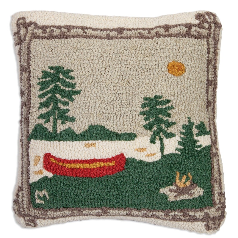 Canoe Camp – 18″ x 18″