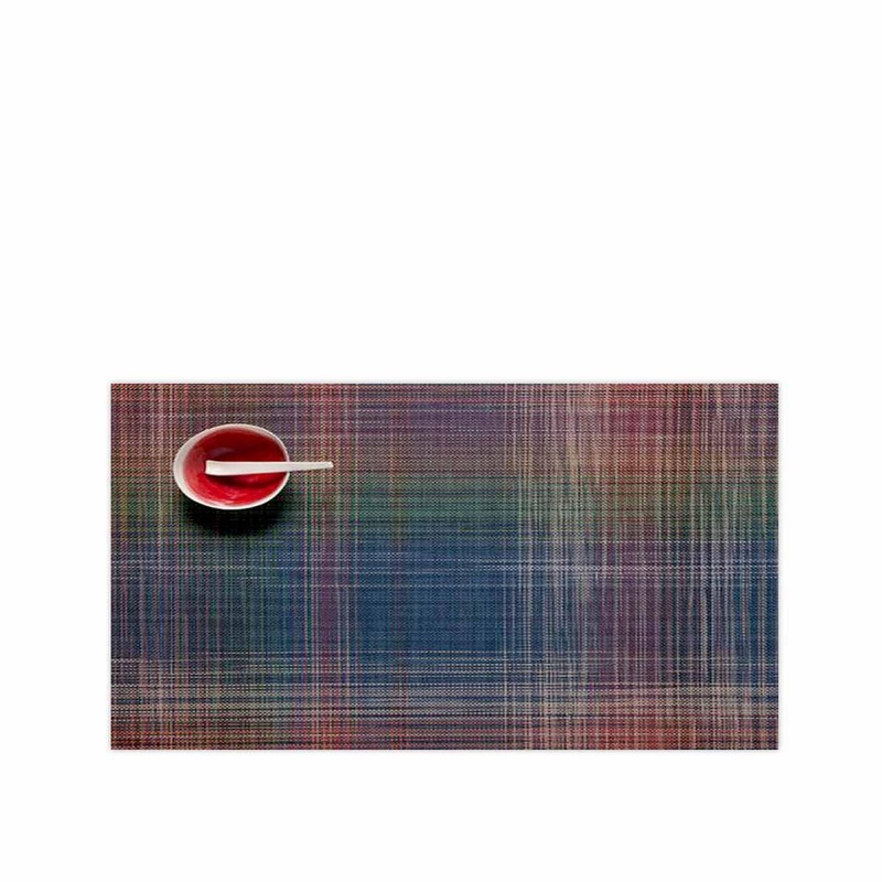 Chilewich Plaid Multi-Color Runner