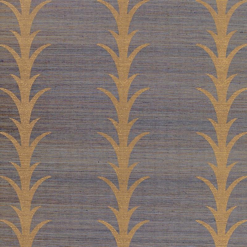 Acanthus Stripe Sisal in Turmeric Sample