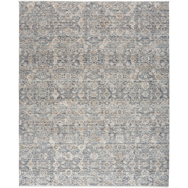 Nourison Lynx 9’10” x 13’6″ Charcoal Vintage Indoor Rug