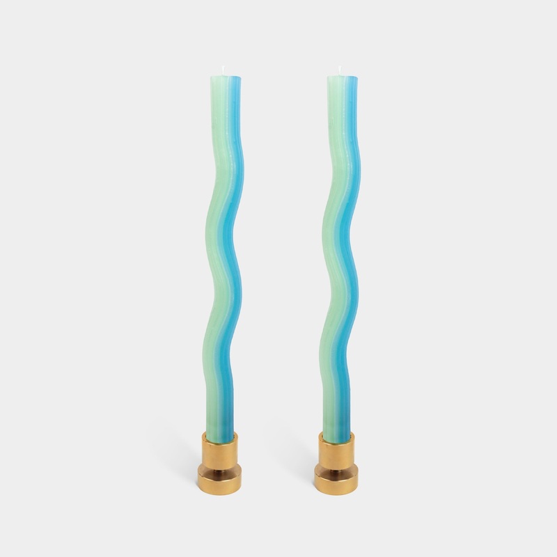 Wiggle Candles – Mint (2 pack)