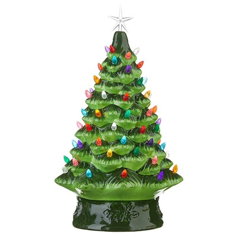 17″ Vintage Lighted Tree