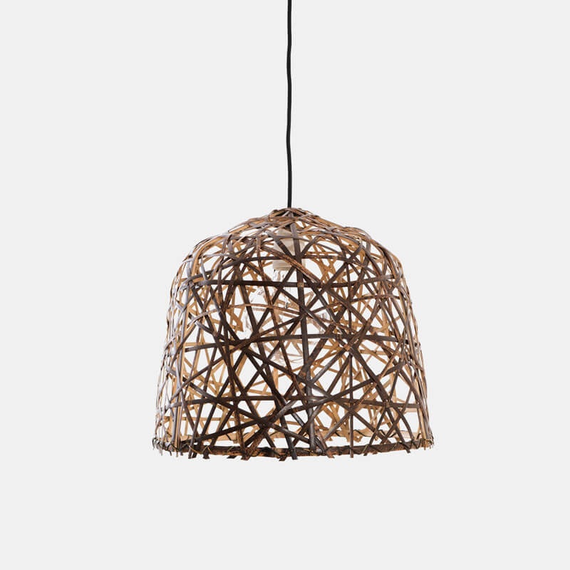 Ay Illuminate Black Bird’s Nest Suspension