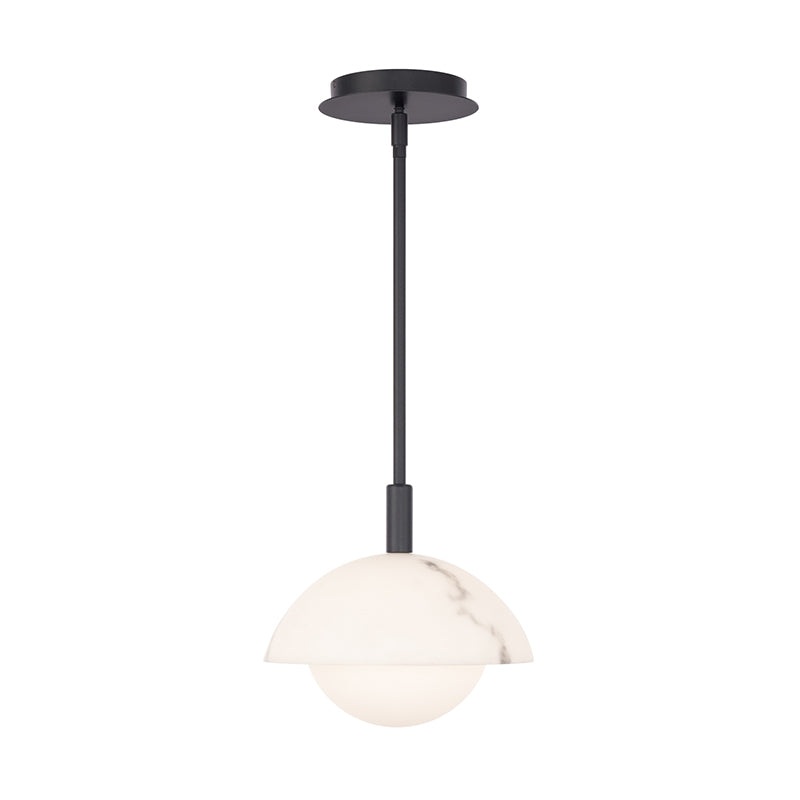 dweLED PD-43310 Moonstone 1-lt 10″ LED Pendant
