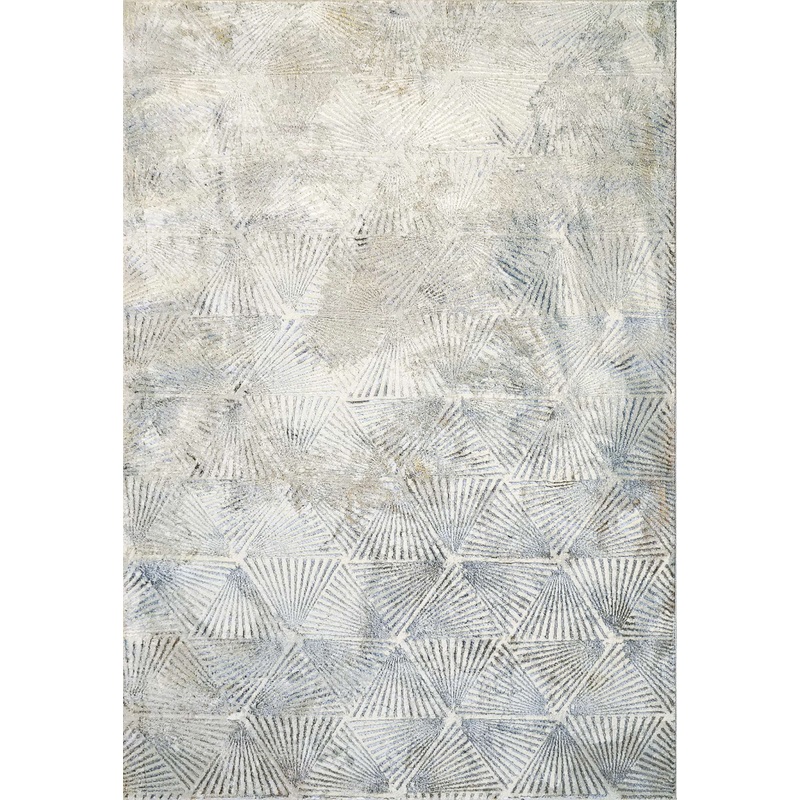 Dynamic GOLD 1355 Machine-Made Geometric Modern Area Rug