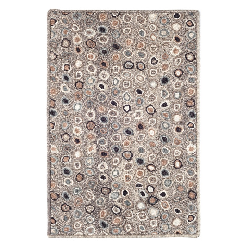 Cat’s Paw Hand Micro Hooked Wool Custom Rug | Grey