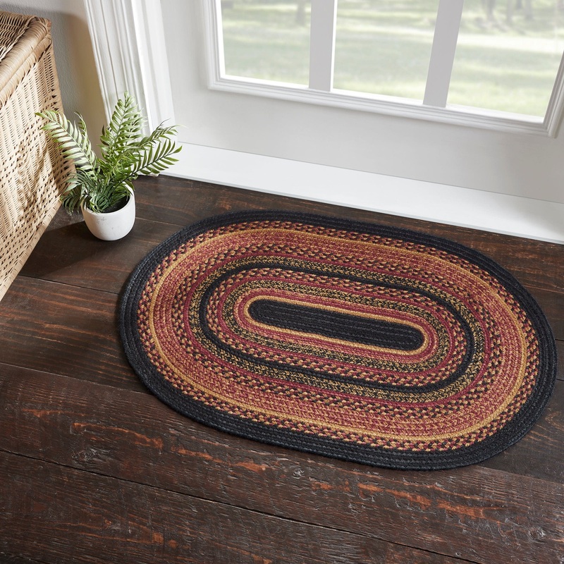 Heritage Farms Jute Rug Oval w/ Pad 24×36