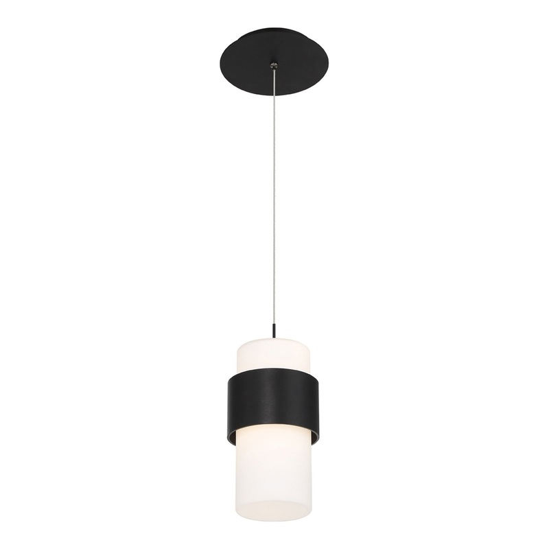 Banded LED Mini Pendant Light