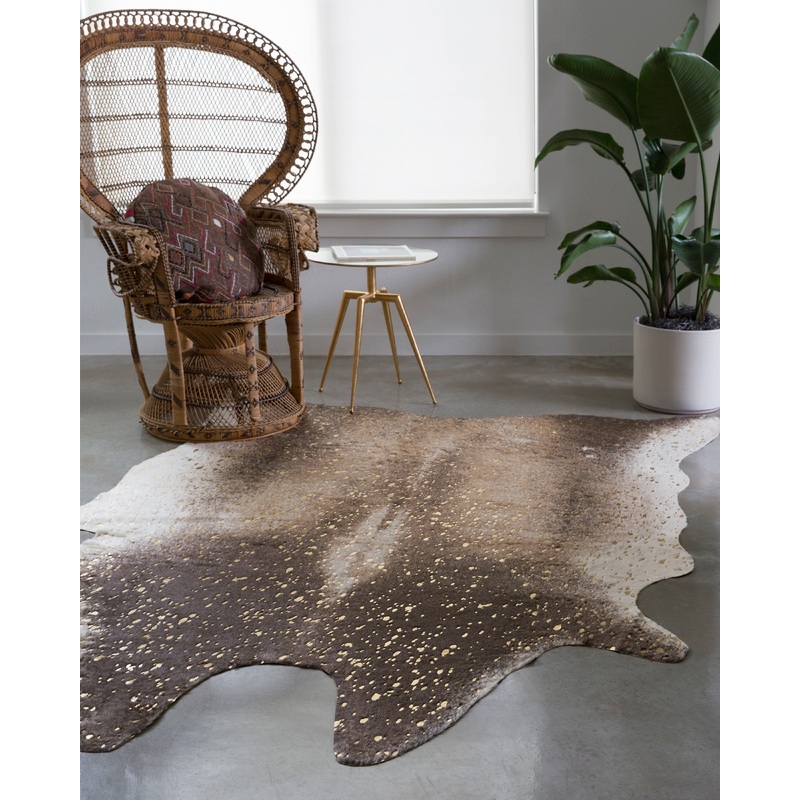 Loloi II Bryce Rug | Mocha / Gold