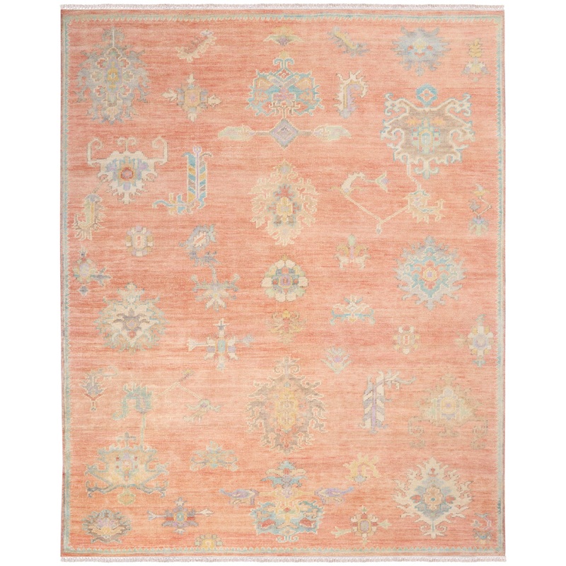 Nourison Odessa 7’9″ x 9’9″ Brick Multicolor Vintage Indoor Rug