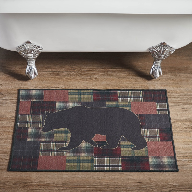 Wyatt Bear Polyester Bathmat 20×30