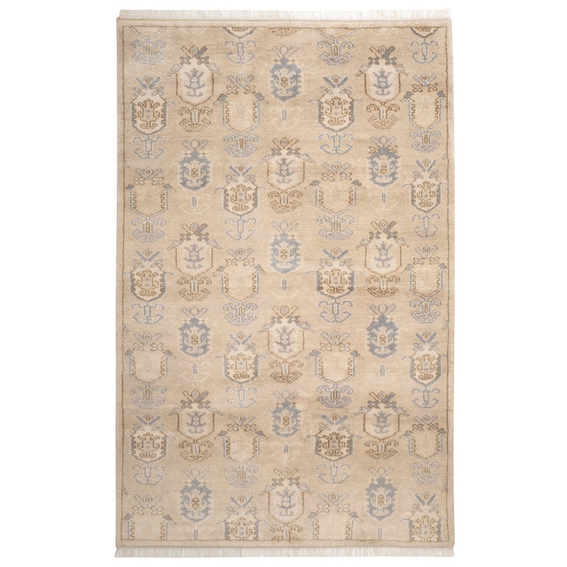Ashby Hand Knotted Wool Rug | Taupe