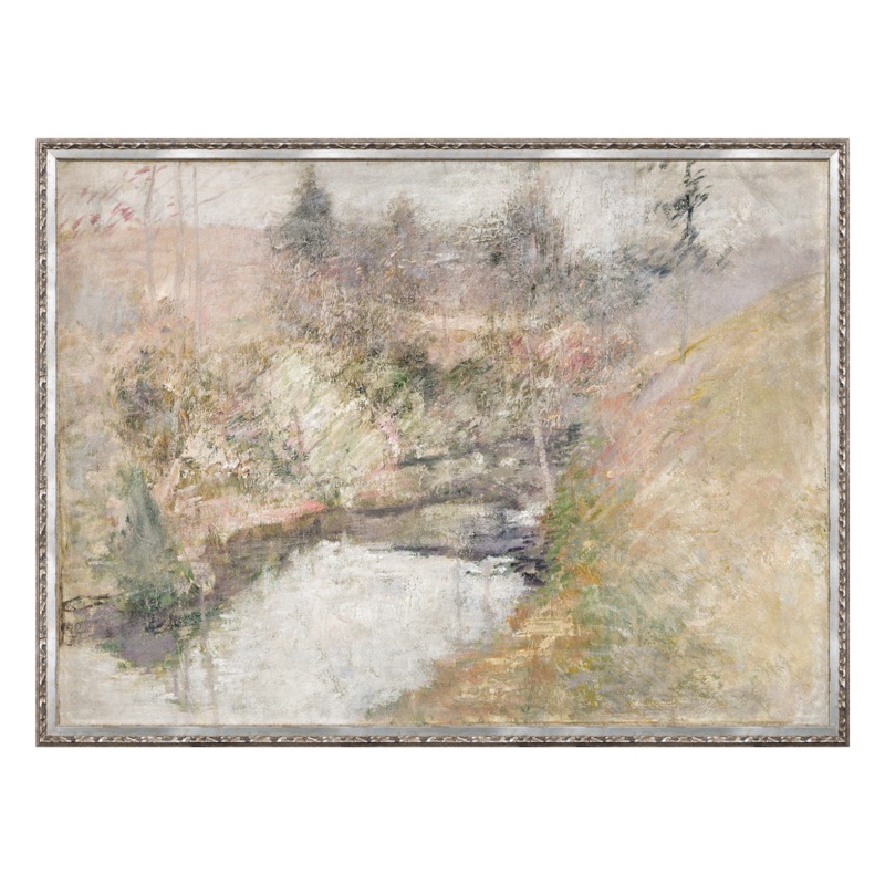 “Hidden Pond” Framed Art Print