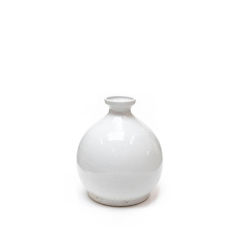 White Honey Pot