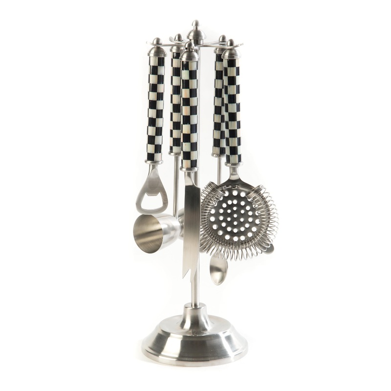 3260 Bar Tool Set – Courtly Check