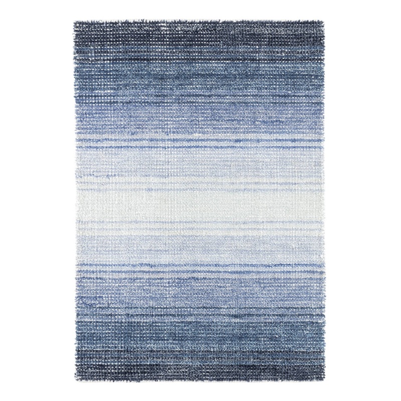 Pandora Hand Loom Knotted Rug | Blue