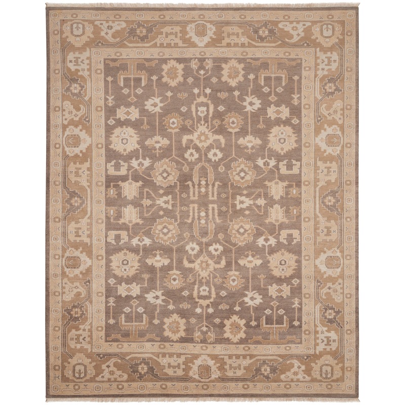 Nourison Aldora 8’6″ x 11’6″ Mocha Vintage Indoor Rug