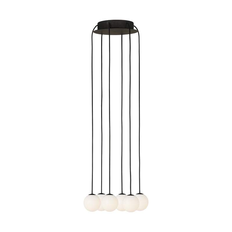 Visual Comfort SLCH589 Orbet 6-lt 11″ LED Chandelier