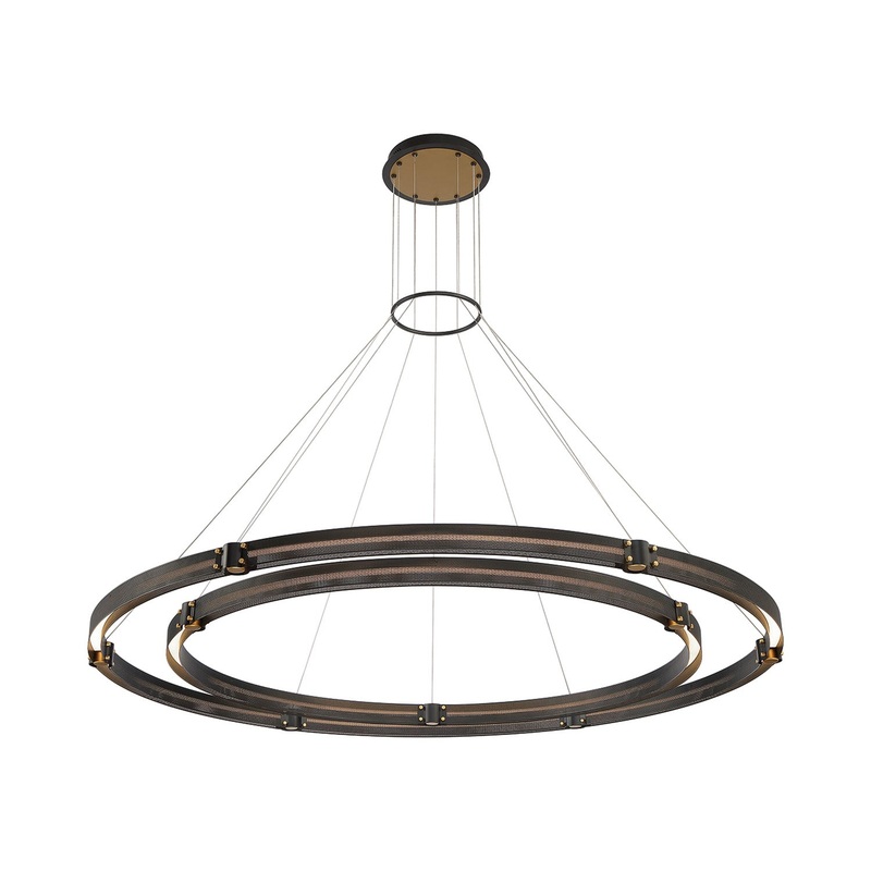 Admiral LED Double Ring Chandelier
