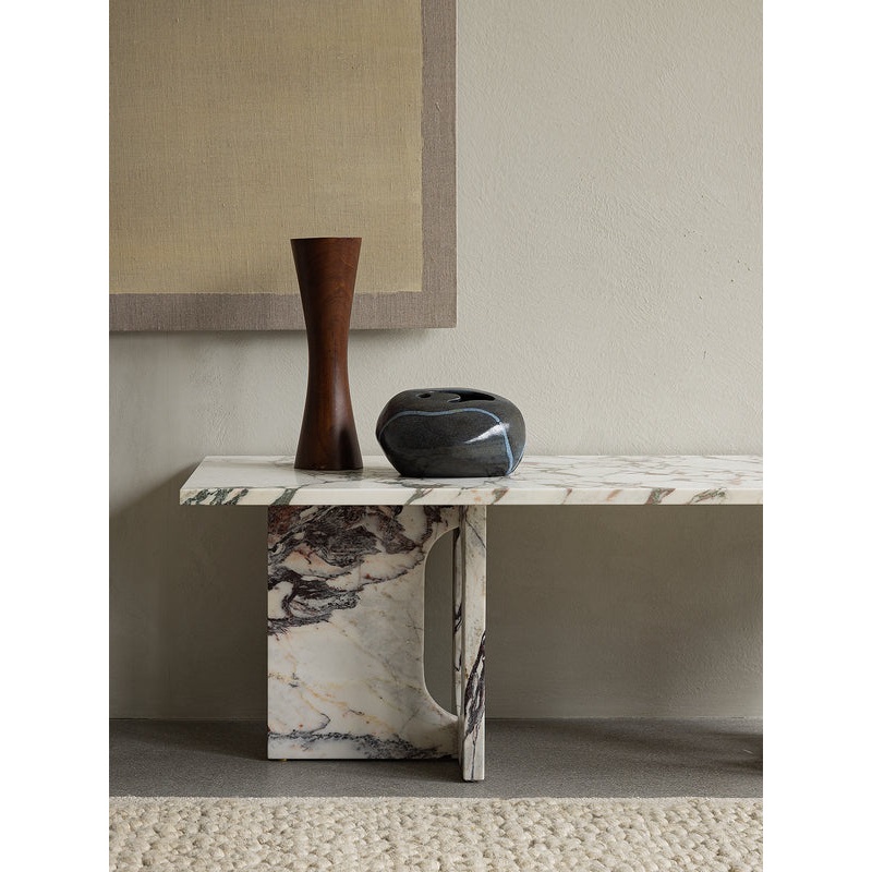 Androgyne Lounge Table, Stone/Marble