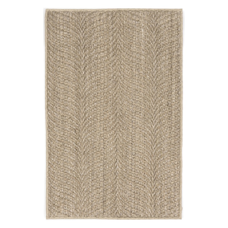 Wave Woven Sisal Custom Rug | Natural