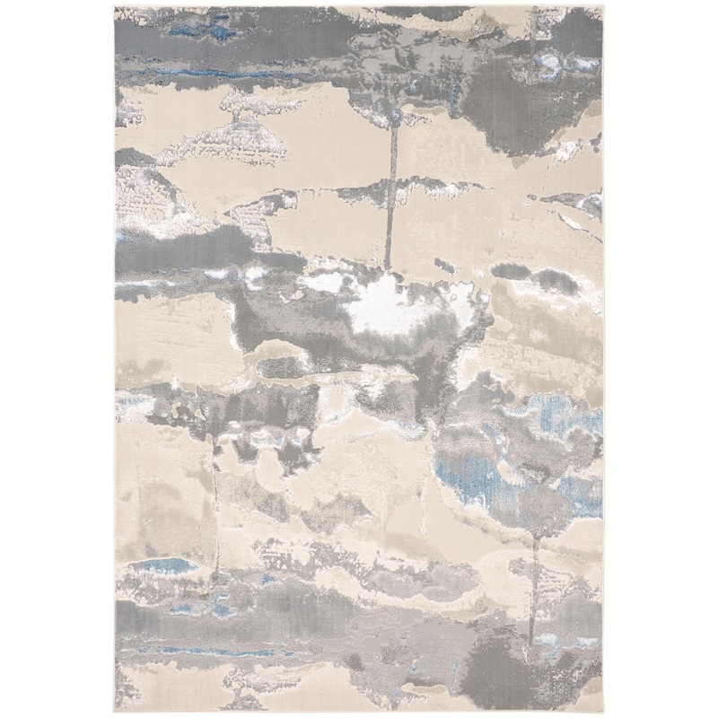 Azure 3525F Machine Made Synthetic Blend Indoor Area Rug by Feizy Rugs