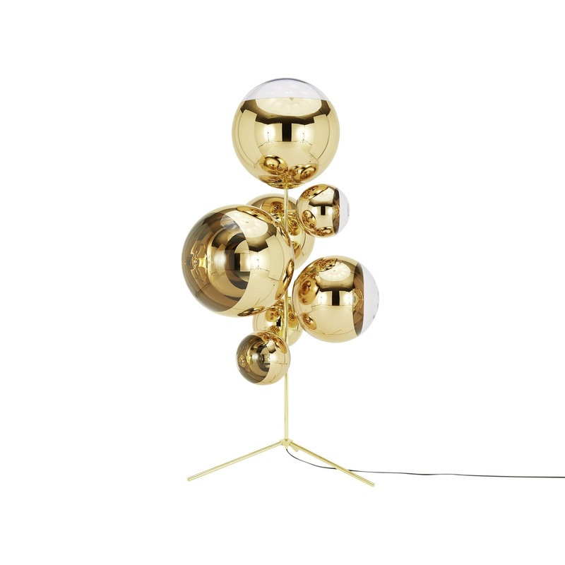 Mirror Ball LED Floor Lamp