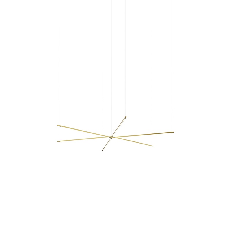 Z-Bar Tri Star LED Pendant Light