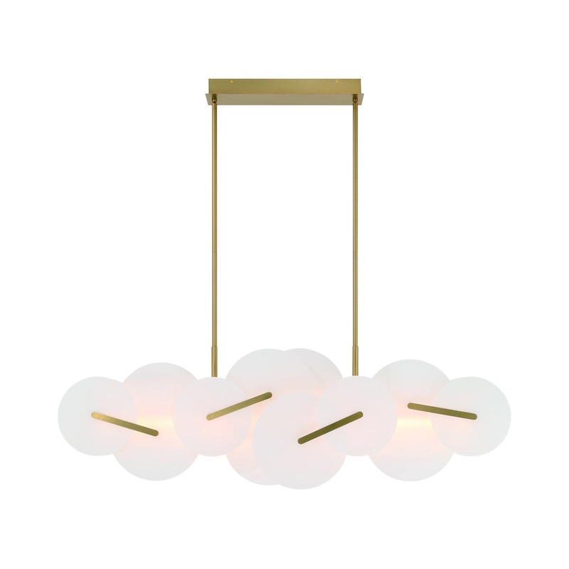Nuvola LED Linear Chandelier