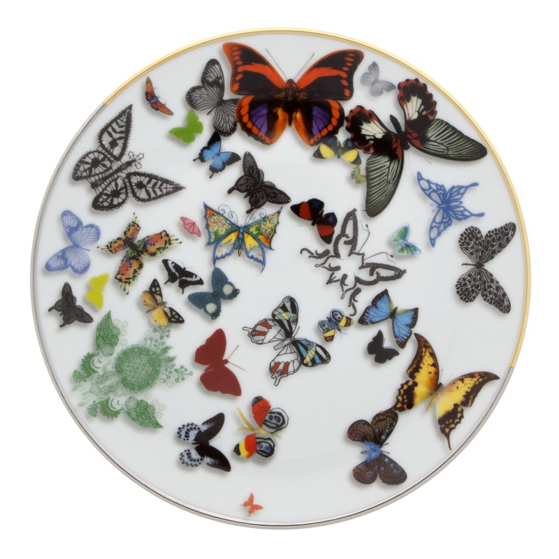 Vista Alegre Butterfly Parade Dessert Plate – Christian Lacroix