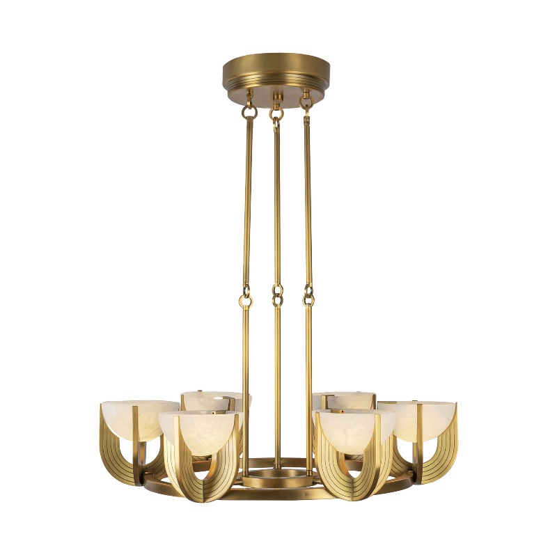 Alora CH362627 Colette 6-lt 27″ LED Chandelier