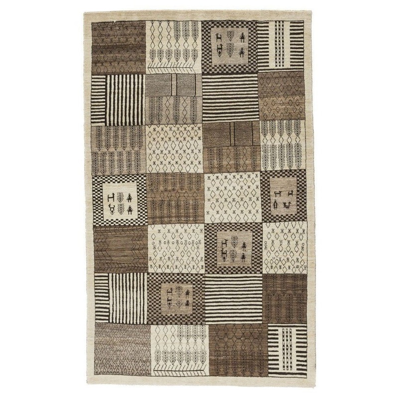TUFENKIAN PERSIAN GABBEH TAJIK  3′ 10″ X 6′ 7″