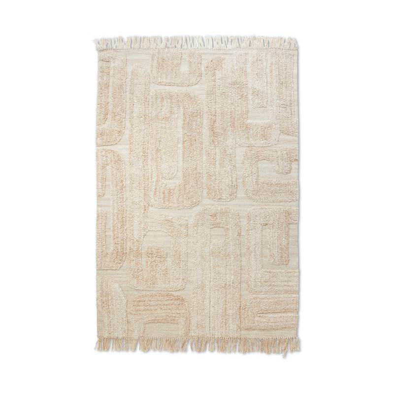 Tufted Rug Limestone, 160x230cm