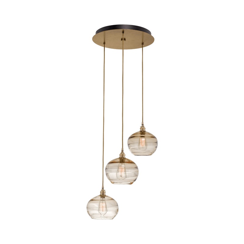 Coppa Round Multi Light Pendant Light