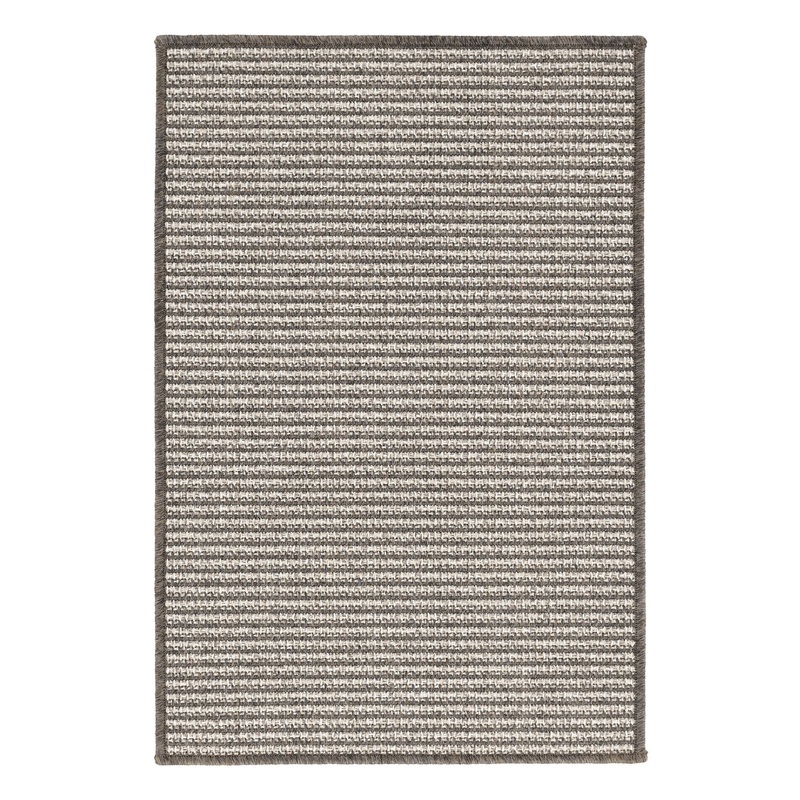 Oak Grove Woven Indoor/Outdoor Custom Rug | Charcoal