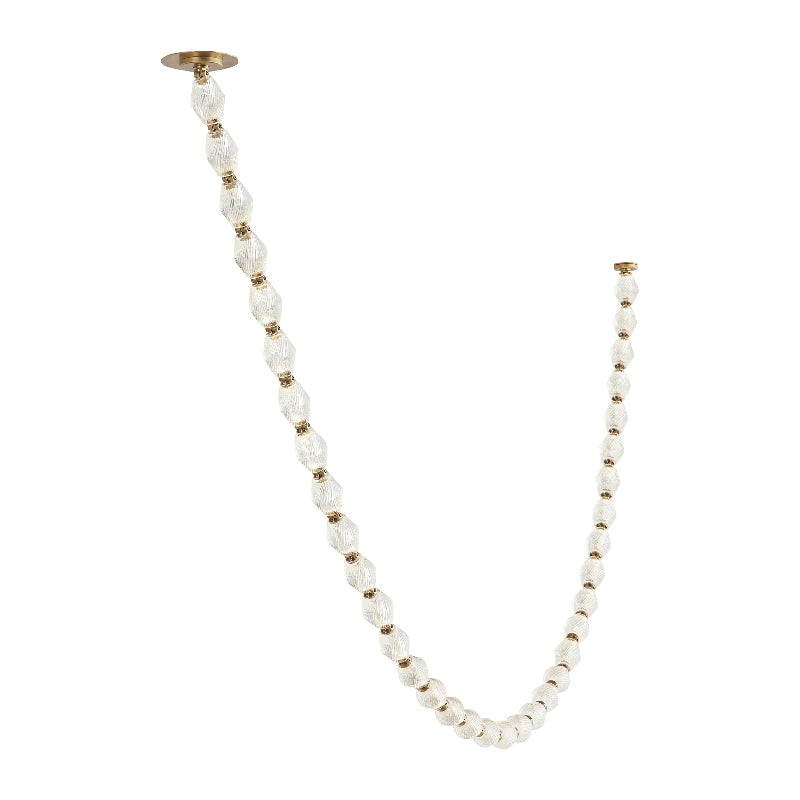 Visual Comfort 700CLR108 Collier 108 LED Chandelier with Remote Mount Driver, 2700K