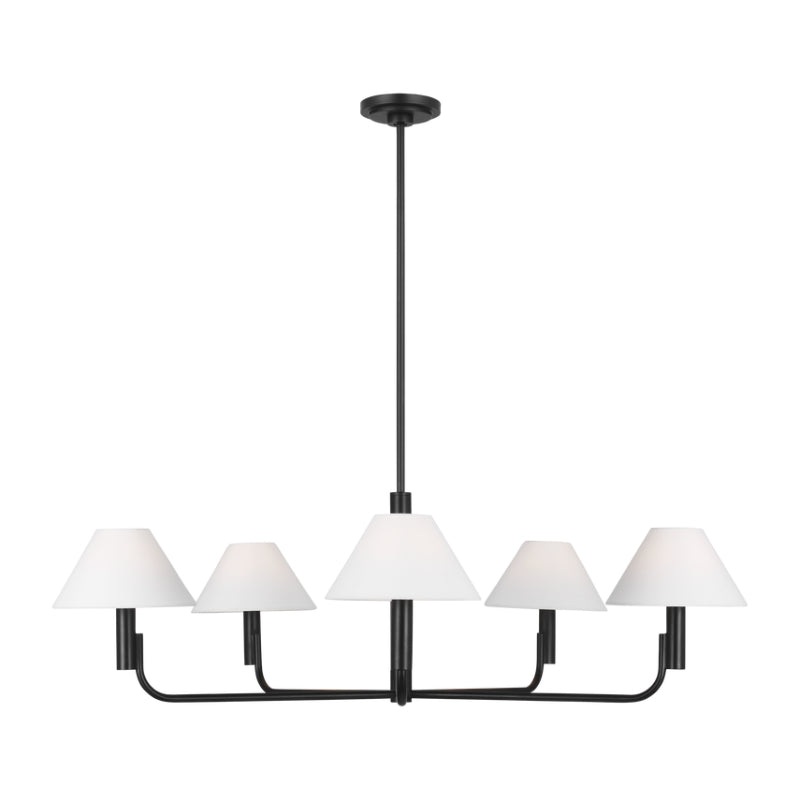 Visual Comfort SLC1005 Colfax 5-lt 41″ LED Large Chandelier