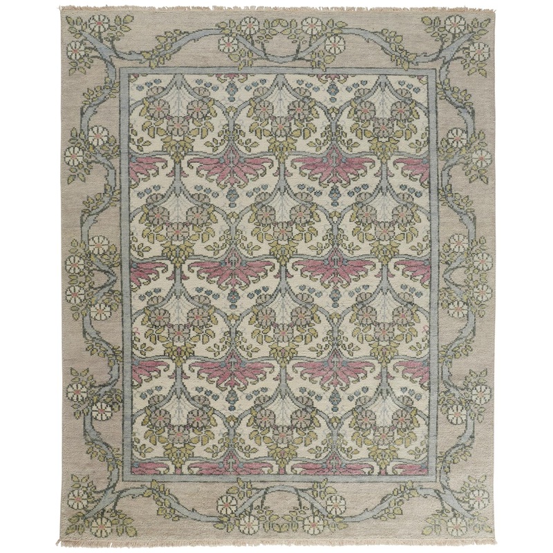 Beall 6714F Hand Knotted Wool Indoor Area Rug by Feizy Rugs