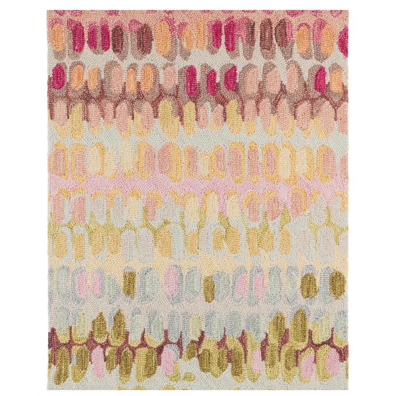81-DA1002-58.24 PAINT CHIP RUG-PASTEL