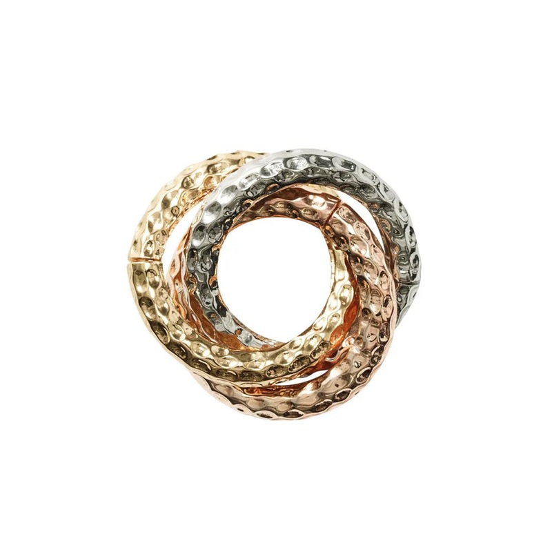 Kim Seybert Trinity Napkin Rings, Set/4
